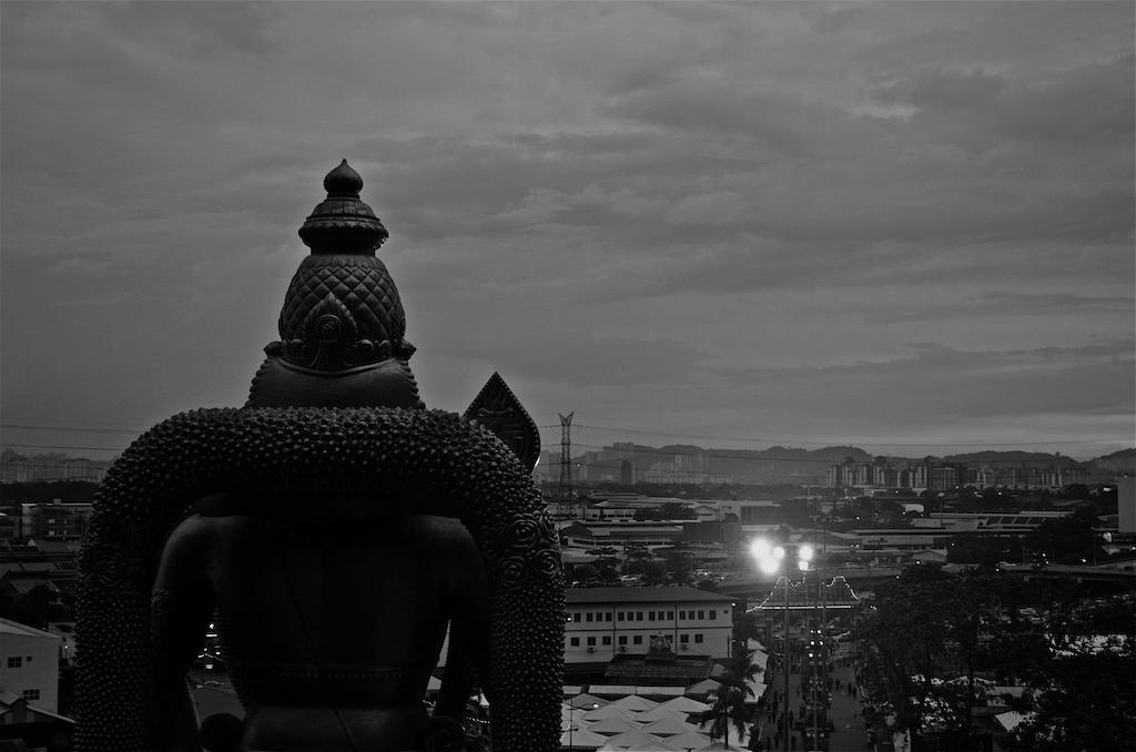 statue in a temple